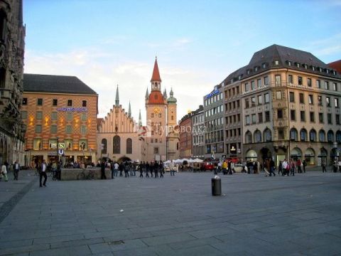 Мюнхенский Мариенплац. Автор: WiNG, commons.wikimedia.org