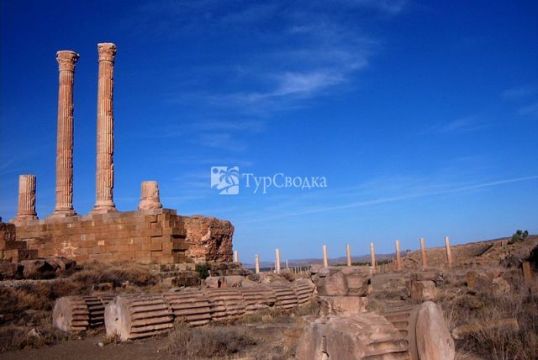 Руины города Тимгад