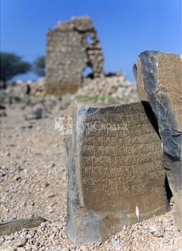 Исламские могилы Х века в Дахлак Кебир.