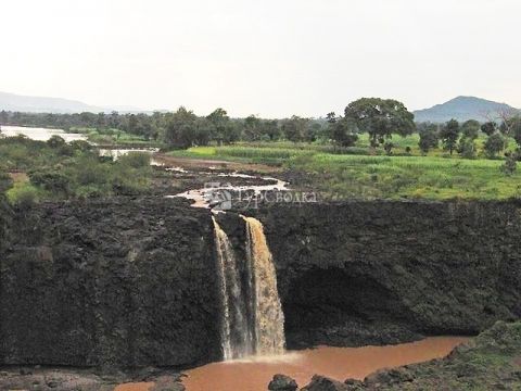 Водопад Blue Nile.