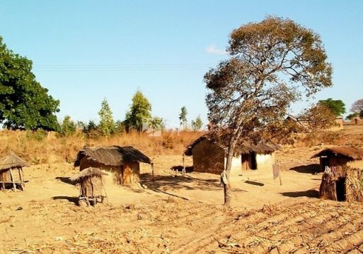 Деревня в центральной части Малави.