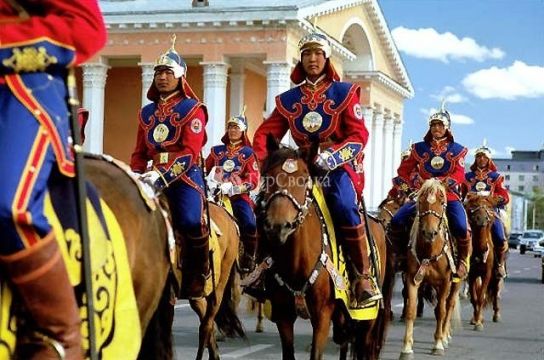 Монгольская гвардия.