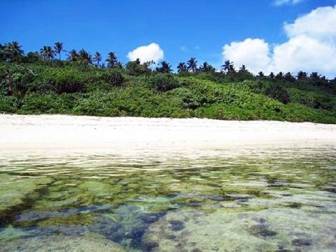 Пляж острова Тонгатапу.