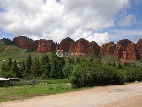 Ущелье Джеты-Огуз (Скалы Семи Быков). Автор: Malcolm Manners, wikimedia.org