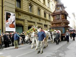 Пиротехническое шоу Скоппио-дель-Карро